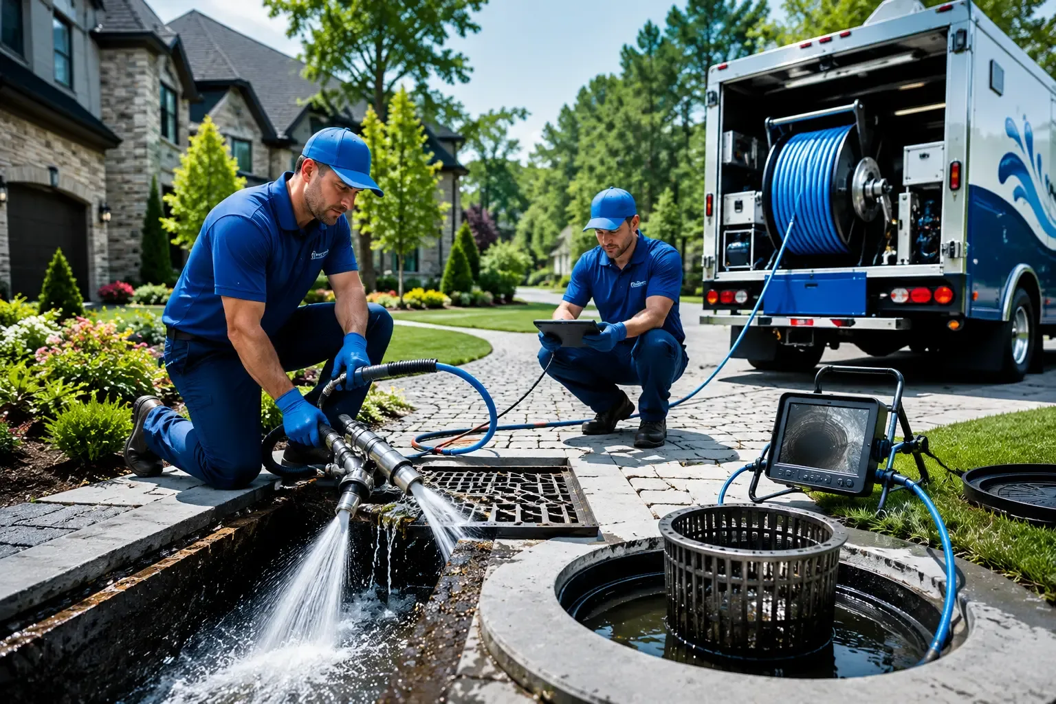 Local outdoor drain cleaning professionals in Auxier, KY